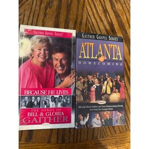 Gaither Gospel Series VHS Lot Atlanta Homecoming Because He Lives New Sealed